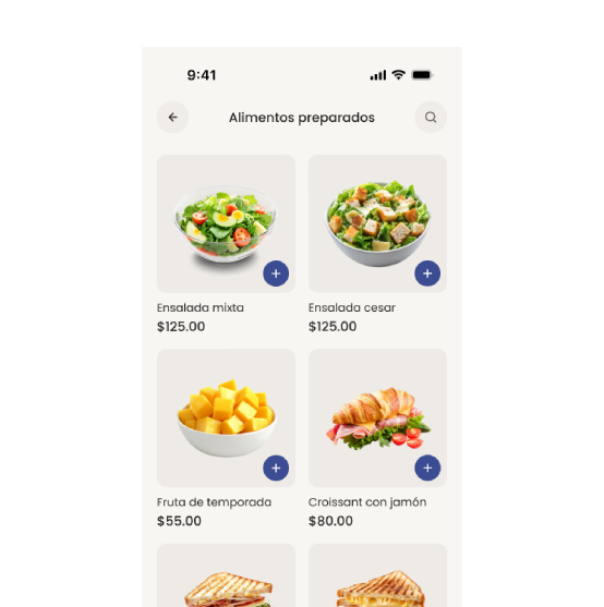App screen