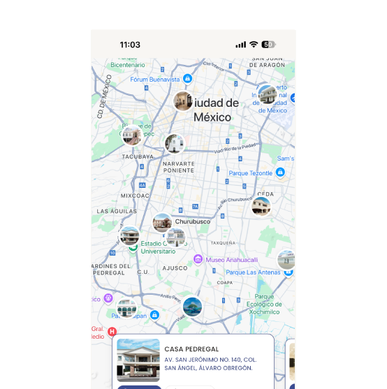 App screen