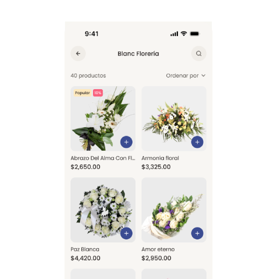 App screen